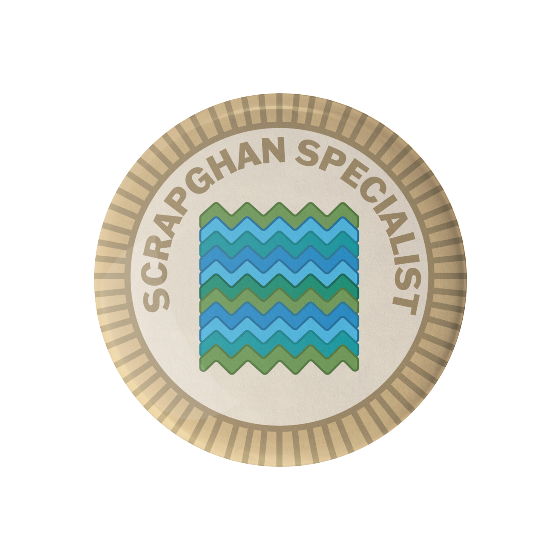 Scrapghan Specialist Merit Badge