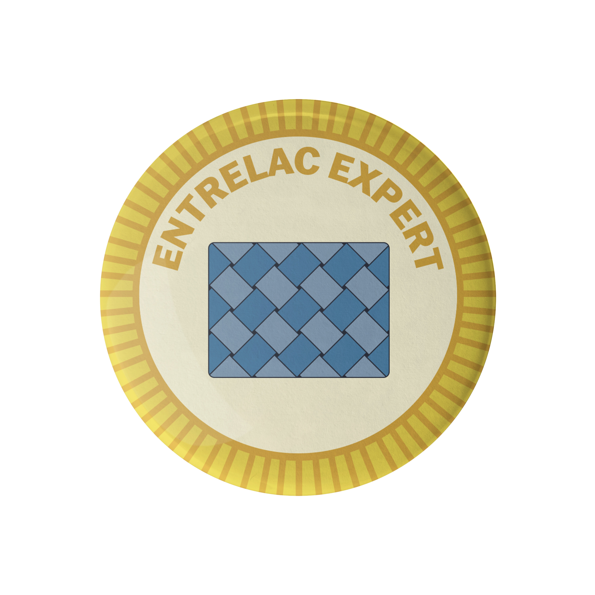 Entrelac Expert Merit Badge