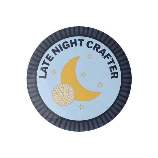 Late Night Crafter Merit Badge