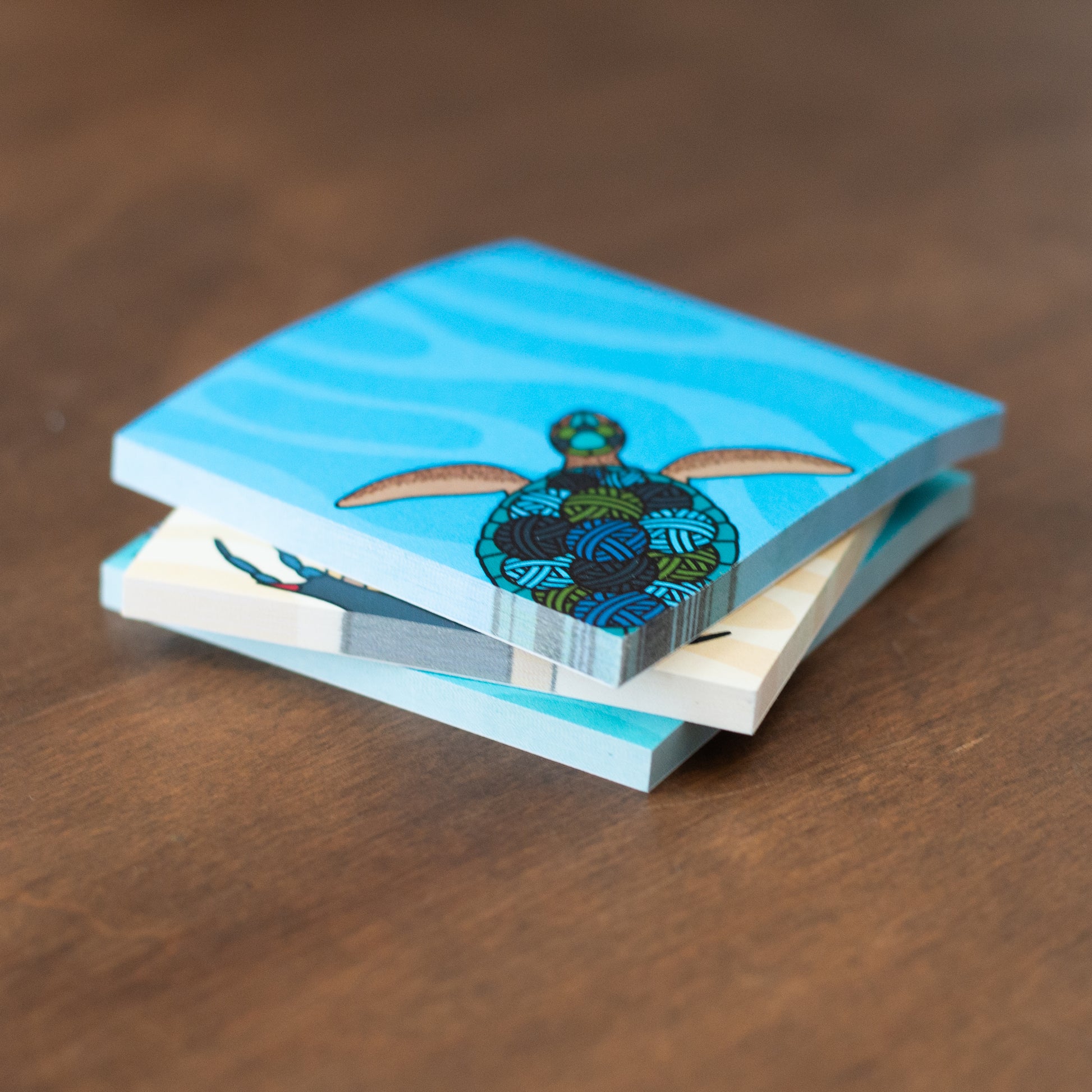 Sea Life Sticky Note Set