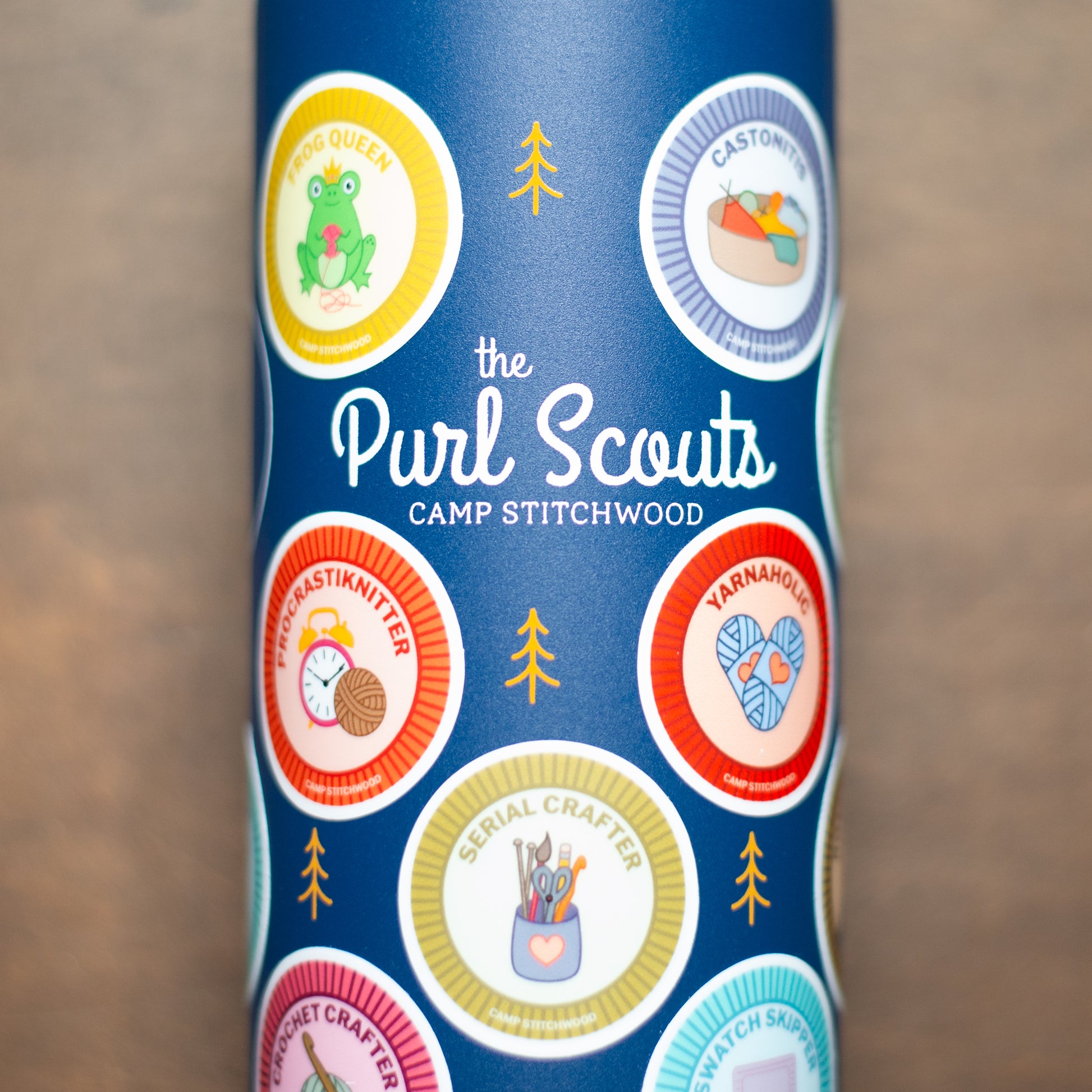 Purl Scouts Water Bottle