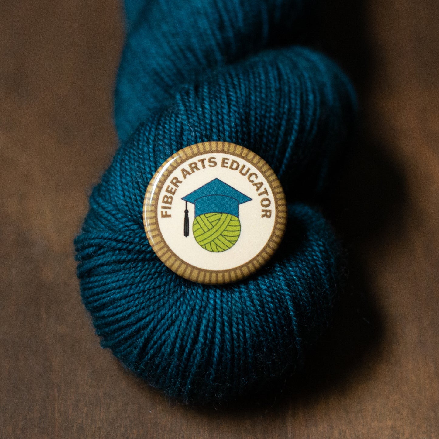 Fiber Arts Educator Purl Scout Merit Badge