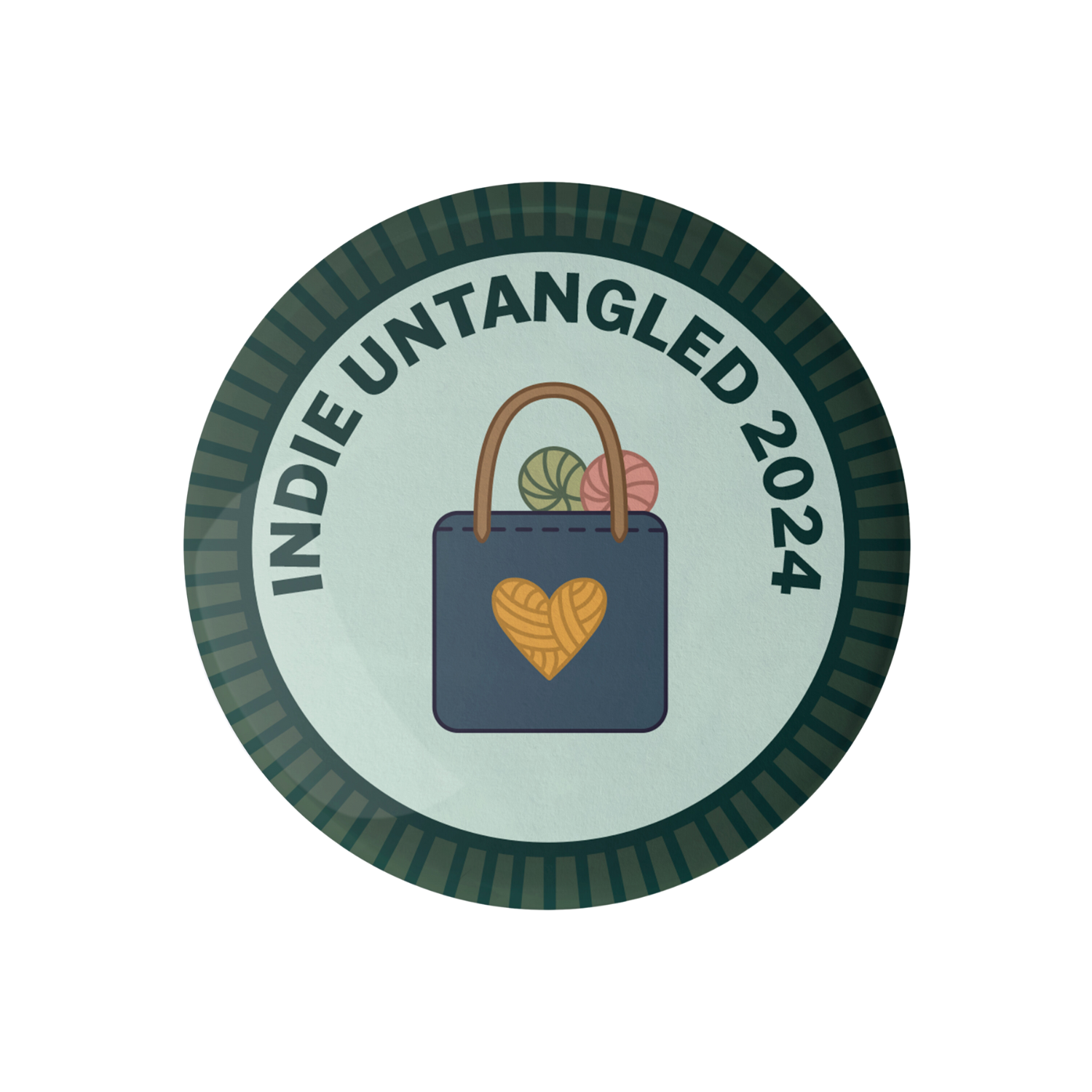 Indie Untangled 2024 Purl Scout Merit Badge