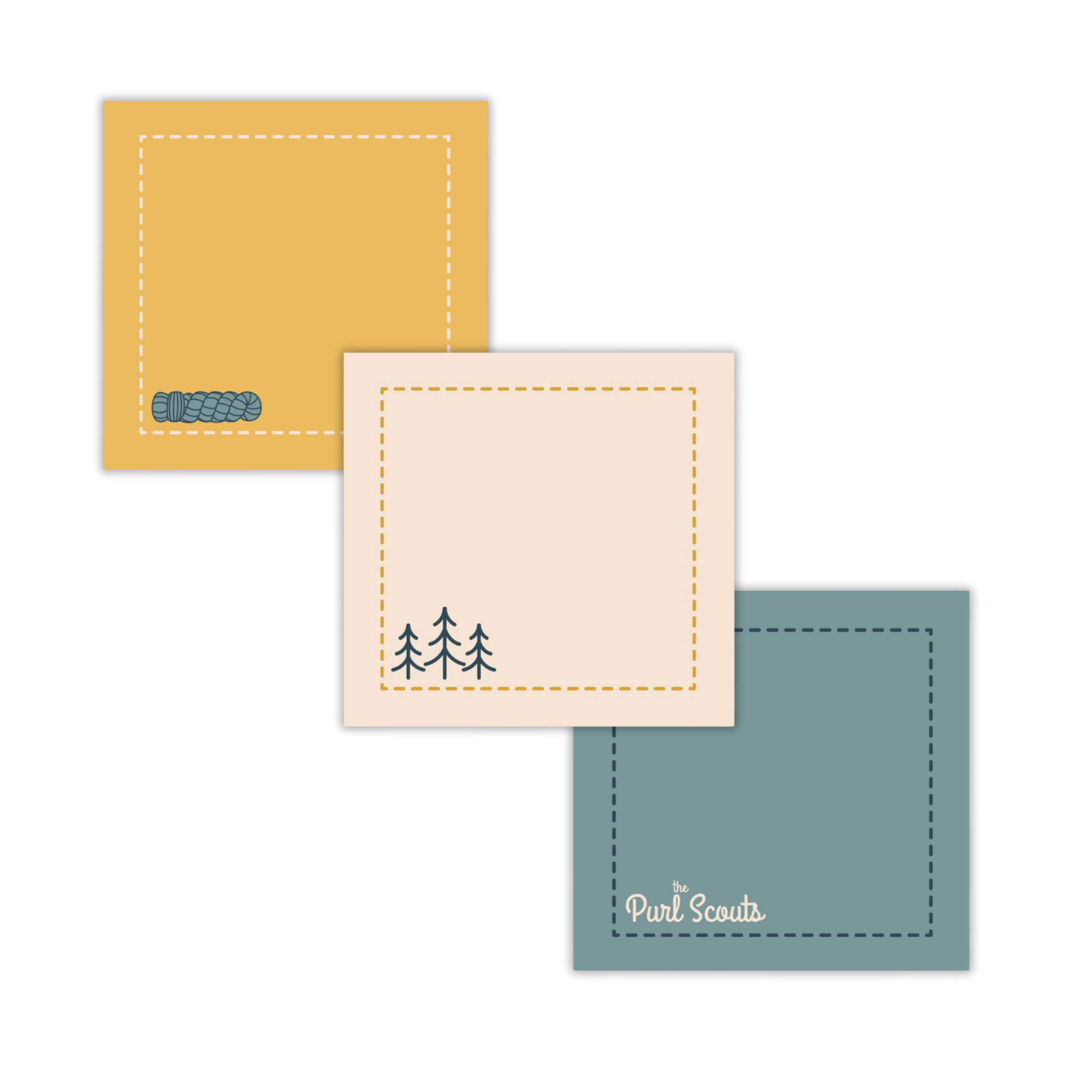 Purl Scouts Sticky Note Set