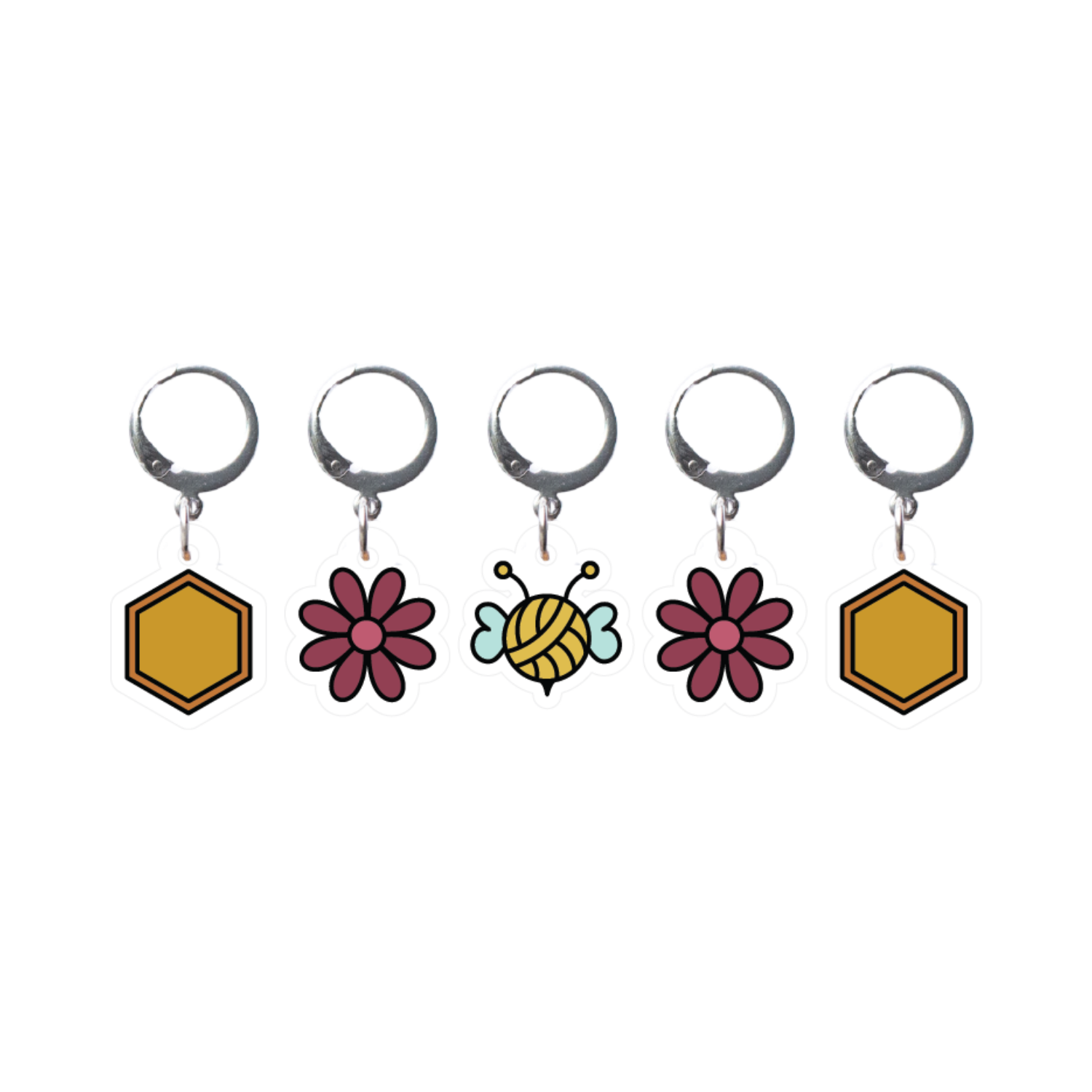 Honeybee Stitch Markers