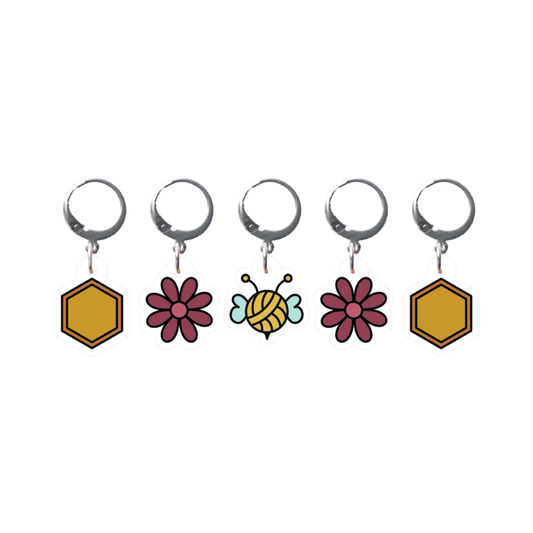 Honeybee Stitch Markers