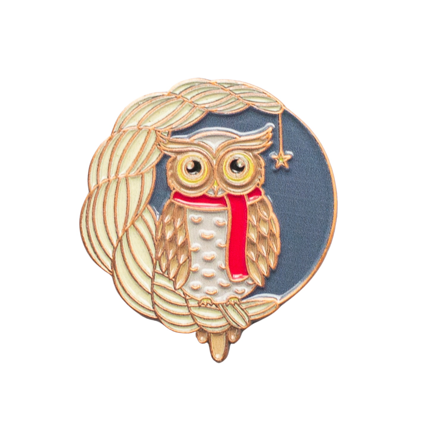 Owl Enamel Pin